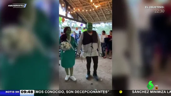 Boda temática Shrek Boda temática Shrek