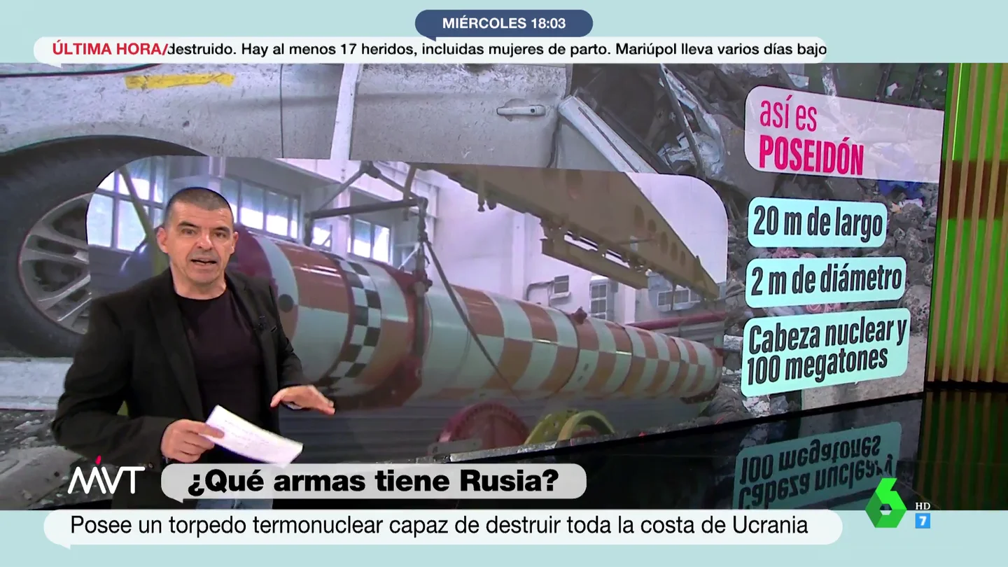 Así es Poseidón, el arma rusa capaz de enterrar Nueva York Así es Poseidón, el arma rusa capaz de enterrar Nueva York