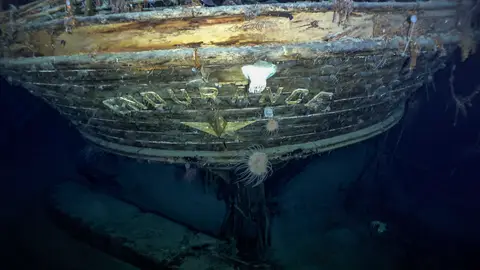 Encuentran en la Antártida el 'Endurance', el histórico barco de Shackleton Encuentran en la Antártida el 'Endurance', el histórico barco de Shackleton