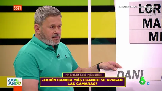 La picantona declaración de Dani Mateo a Miki Nadal: "Cómo me gusta tenerte encima" La picantona declaración de Dani Mateo a Miki Nadal: "Cómo me gusta tenerte encima"