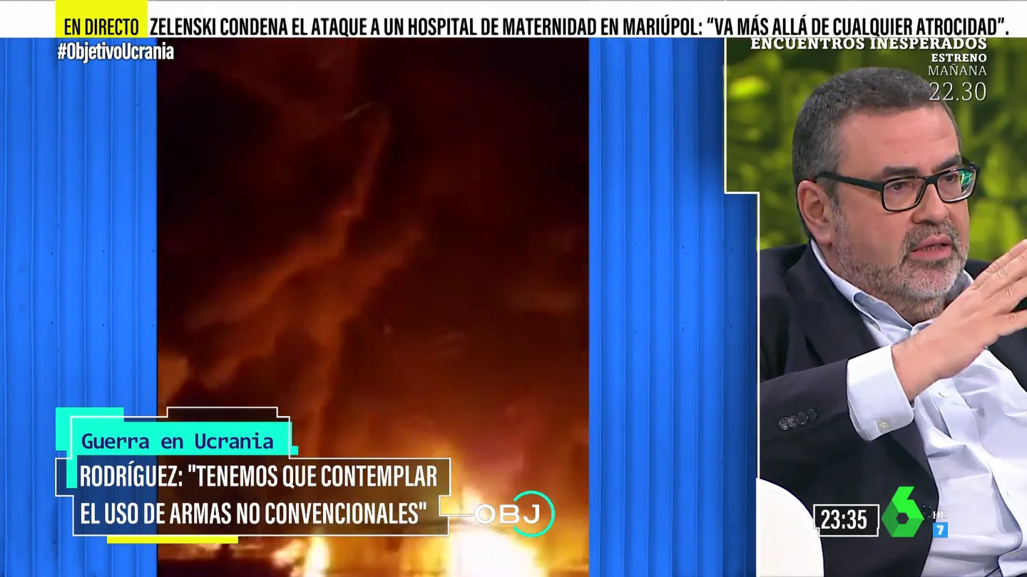 La amenaza de "una escalada hacia armas no convencionales" en Ucrania La amenaza de "una escalada hacia armas no convencionales" en Ucrania