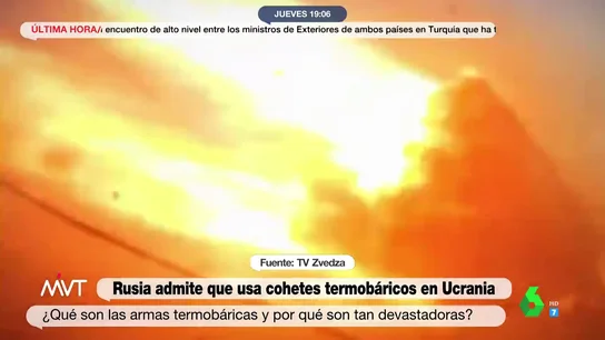Las devastadoras consecuencias de una bomba termobárica: "Puede vaporizar a una persona, hacerla desaparecer por completo" Las devastadoras consecuencias de una bomba termobárica: "Puede vaporizar a una persona, hacerla desaparecer por completo"