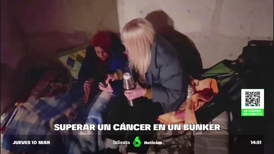 superar cancer bunker Tras superar el cáncer, este niño ucraniano se recupera en un búnker hasta que pueda cruzar la frontera