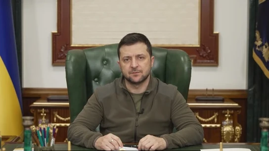 El presidente ucraniano, Volodimir Zelenski. El presidente ucraniano, Volodimir Zelenski.