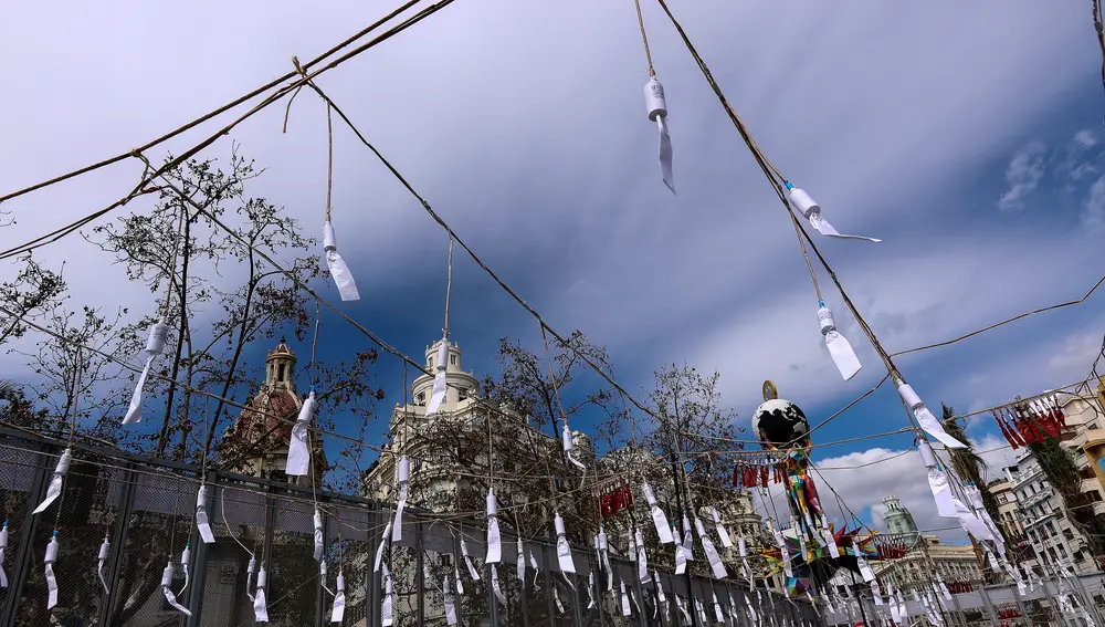 Mascletá de las Fallas de Valencia 2021