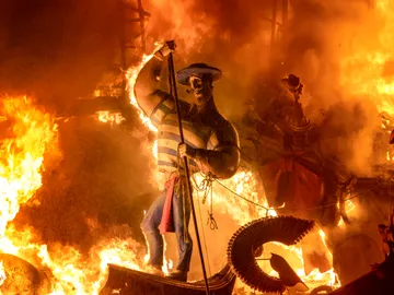 Cremá de las Fallas de Valencia 2021 Cremá de las Fallas de Valencia 2021