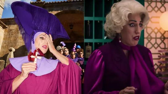 La trama y los personajes de Érase una vez (pero ya no) se desarrollan en dos líneas temporales: la Edad Media y la actualidad. La trama y los personajes de Érase una vez (pero ya no) se desarrollan en dos líneas temporales: la Edad Media y la actualidad.