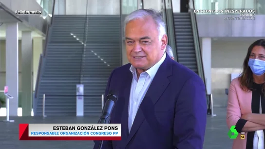 La ambigüedad de González Pons al referirse al pacto con Vox en Castilla y León: "Yo no me retracto salvo cuando me retracto" La ambigüedad de González Pons al referirse al pacto con Vox en Castilla y León: "Yo no me retracto salvo cuando me retracto"