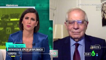 Vuelve a ver la entrevista completa de Ana Pastor a Josep Borrell en El Objetivo en laSexta 