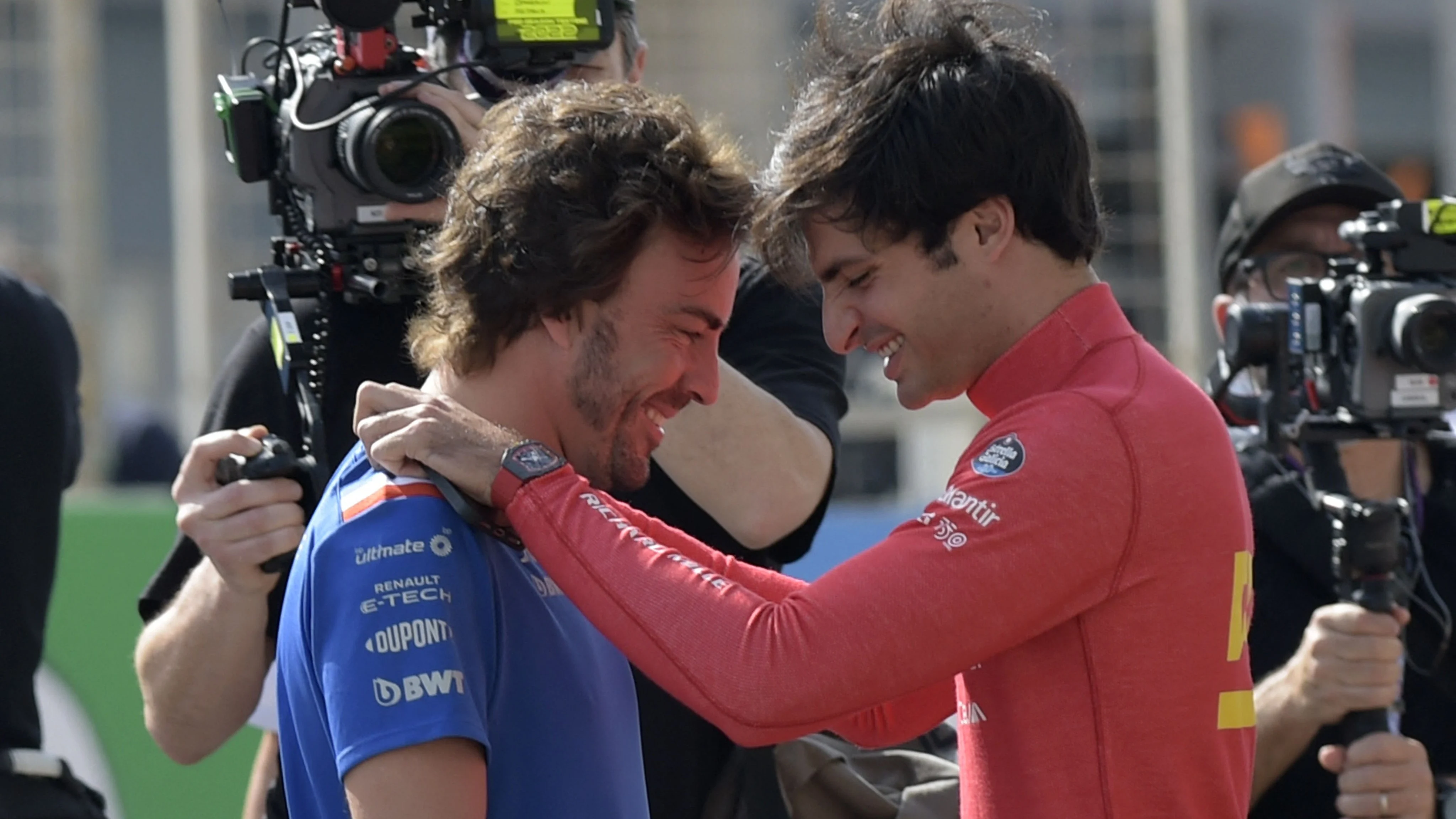 Fernando Alonso y Carlos Sainz