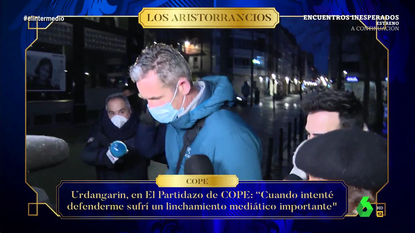 Wyoming y Dani Mateo, tras ver que Urdangarin "se ha hecho obrero": "Será muy alto, pero hace tiempo que dejó de ser alteza" Wyoming y Dani Mateo, tras ver que Urdangarin "se ha hecho obrero": "Será muy alto, pero hace tiempo que dejó de ser alteza"