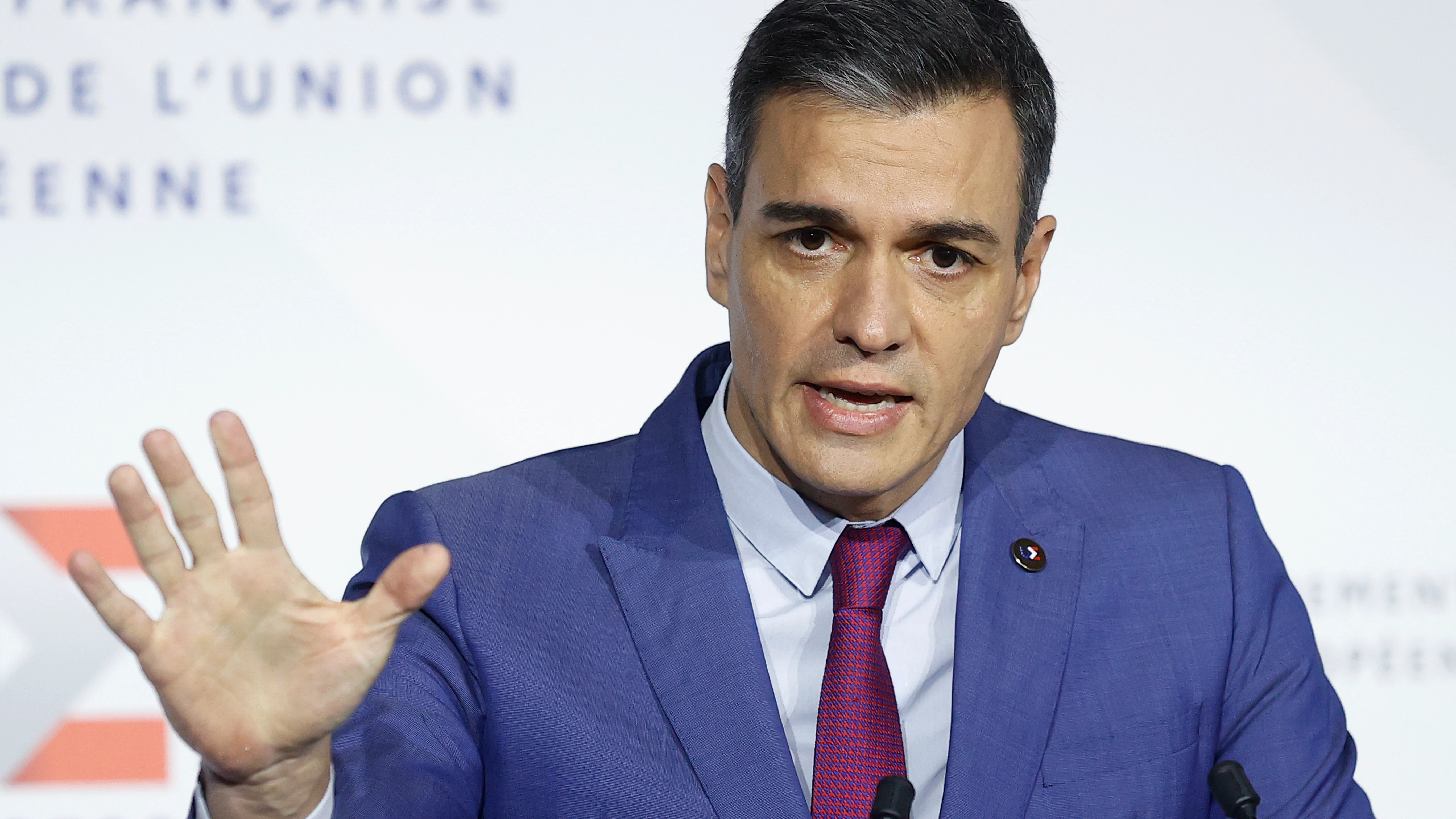 El presidente del Gobierno, Pedro Sánchez