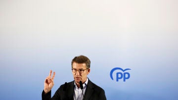 El presidente de la Xunta de Galicia y aspirante a liderar el PP, Alberto Núñez Feijóo.