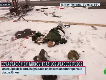 Duras imágenes de la BBC en Járkov