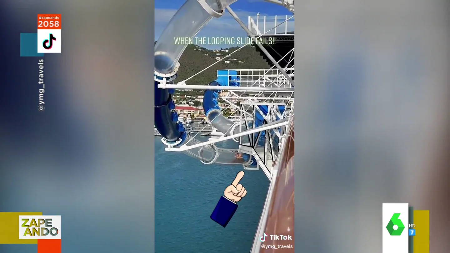 mujer atrapada tobogan mujer atrapada tobogan