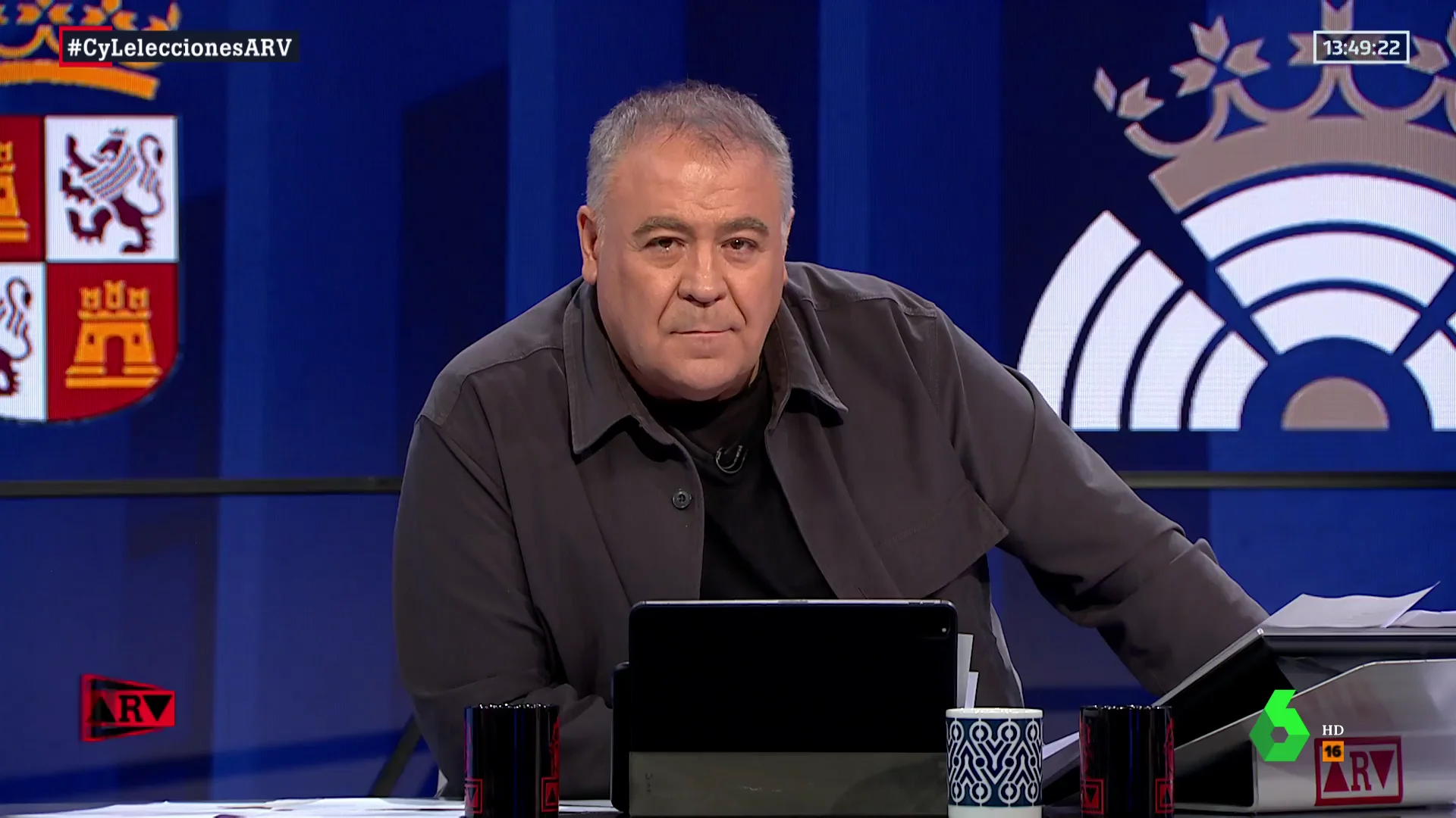 La tajante respuesta de Ferreras al titubeante Mañueco: "Bla, bla, bla. Se lo ha comido la extrema derecha"