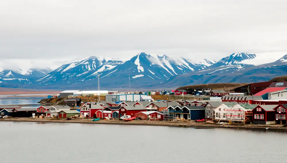 Isla de Longyearbyen, en el archipiélago de Svalbard (Noruega)