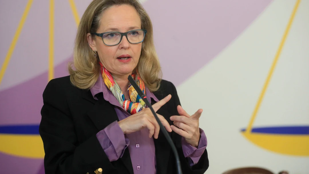 La vicepresidenta primera y ministra de Asuntos Económicos y Transformación Digital, Nadia Calviño