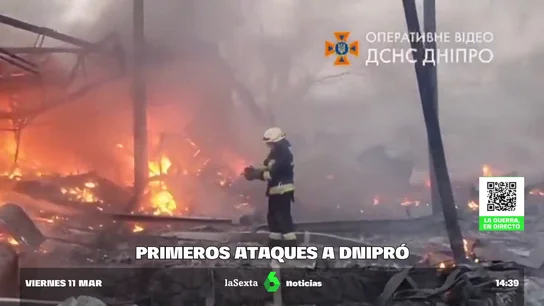 Rusia lanza bombas cerca de una guardería en Dnipró Rusia lanza bombas cerca de una guardería en Dnipró
