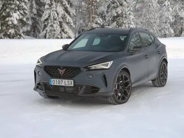 Cupra en la nieve Cupra en la nieve