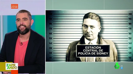 Zapeando analiza las 'glamurosas' fichas policiales de criminales del siglo pasado Zapeando analiza las 'glamurosas' fichas policiales de criminales del siglo pasado