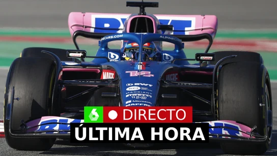 Fernando Alonso, en el Alpine Fernando Alonso, en el Alpine