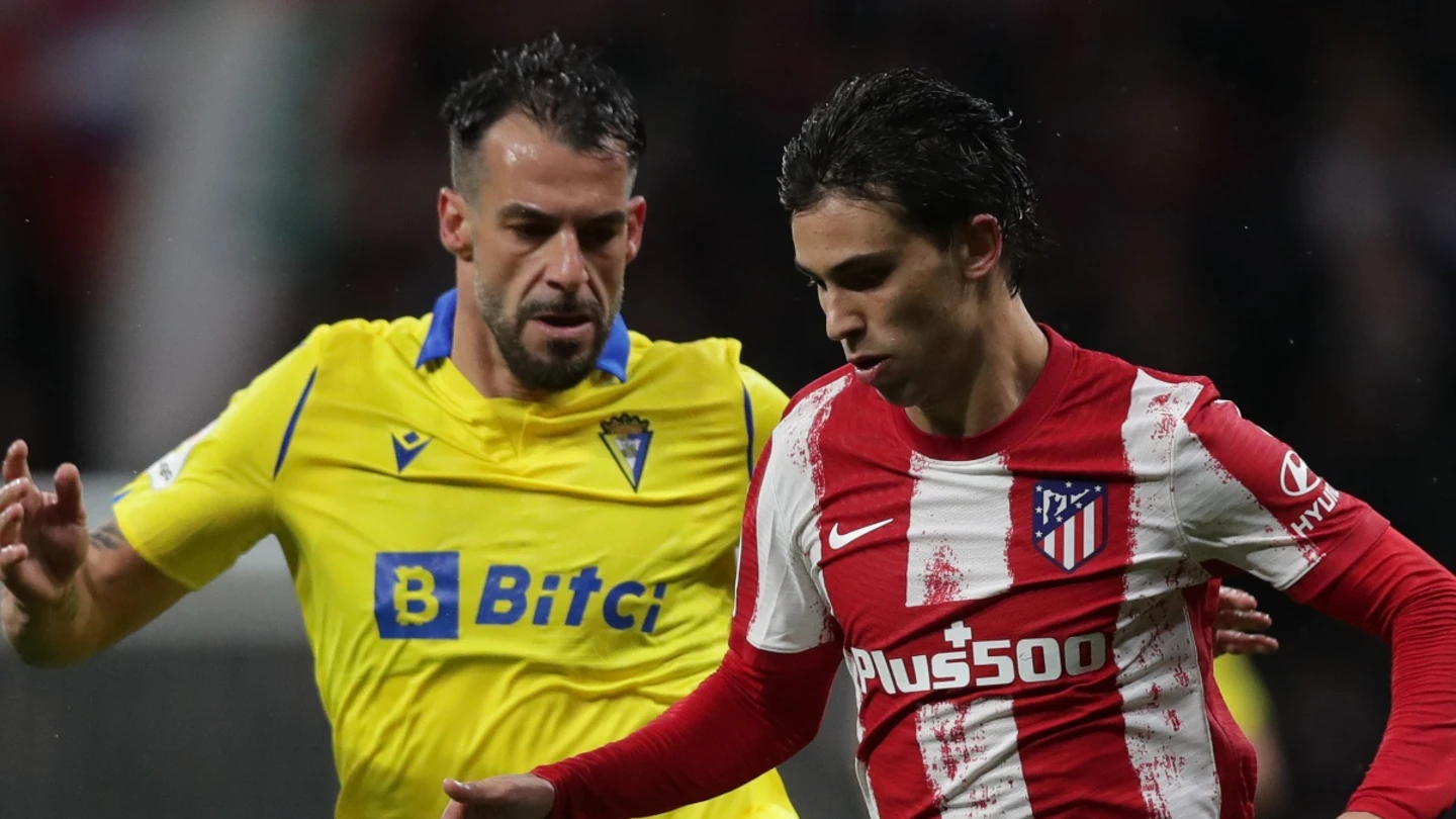 Joao Félix, con Negredo Joao Félix, con Negredo