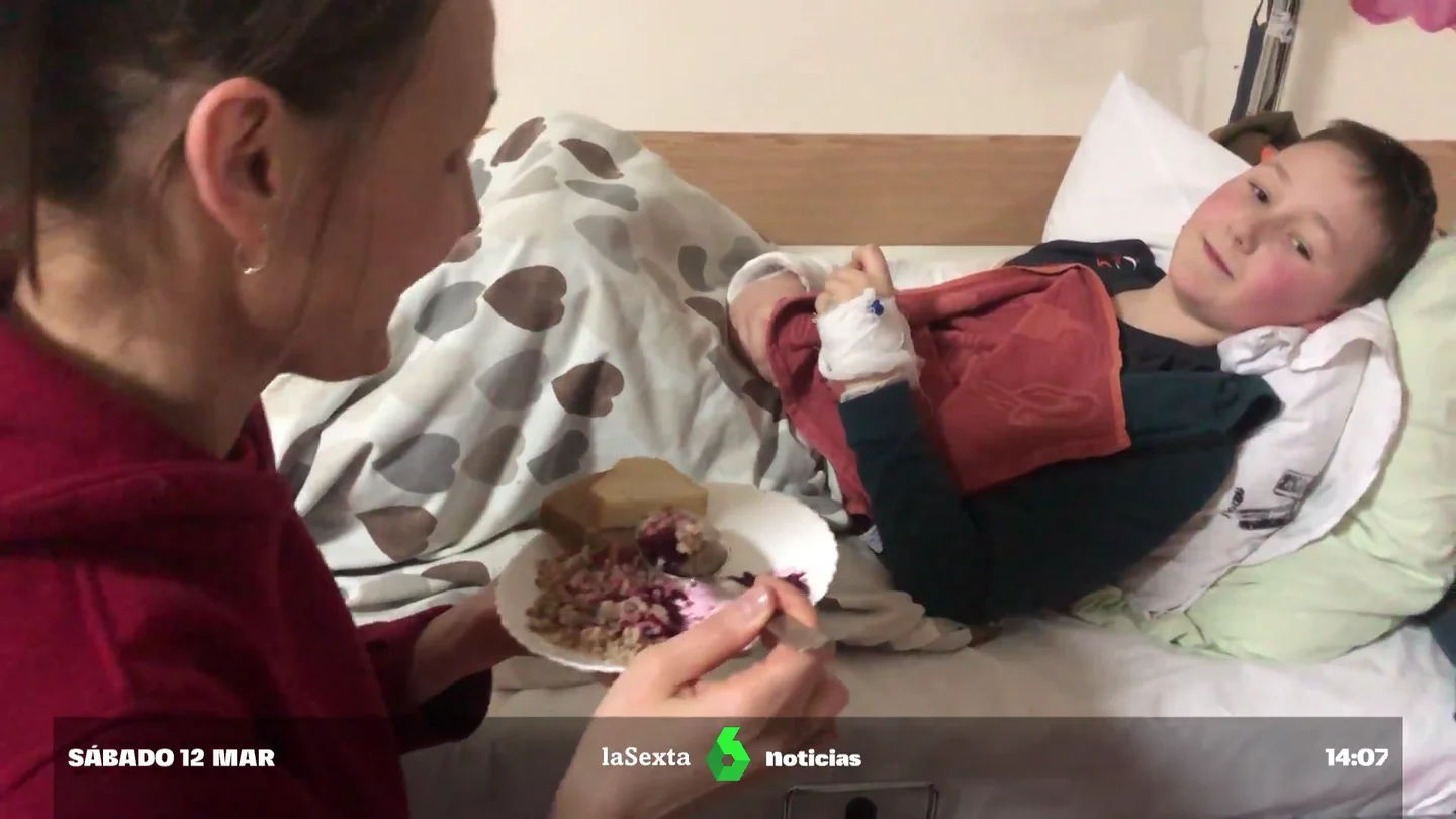 Así trabajan en un hospital de Zhitómir (Ucrania) bajo la amenaza de un ataque de Rusia: "Intento hacer que los niños jueguen" Así trabajan en un hospital de Zhitómir (Ucrania) bajo la amenaza de un ataque de Rusia: "Intento hacer que los niños jueguen"