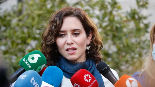 La presidenta de la Comunidad de Madrid, Isabel Díaz Ayuso, después de la Conferencia de Presidentes La presidenta de la Comunidad de Madrid, Isabel Díaz Ayuso, después de la Conferencia de Presidentes