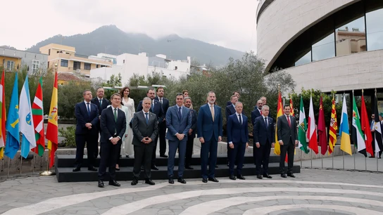 Sánchez se reúne con los presidentes autonómicos en La Palma para abordar la reconstrucción y la guerra de Ucrania XVI Conferencia de Presidentes