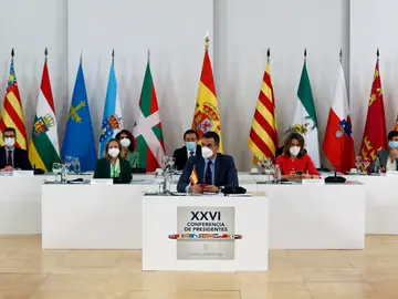 Pedro Sánchez preside en La Palma la XXVI Conferencia de Presidentes autonómicos