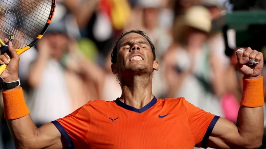 Rafa Nadal, tras una victoria Rafa Nadal, tras una victoria