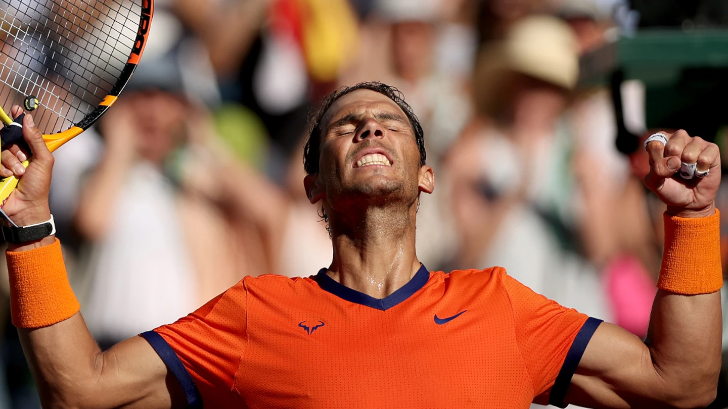Rafa Nadal, tras una victoria Rafa Nadal, tras una victoria