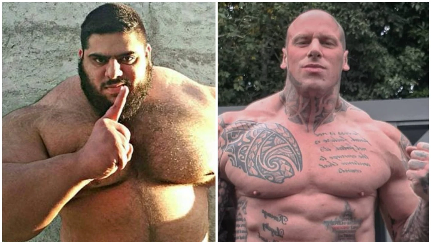 El 'Hulk Iraní', y Martyn Ford El 'Hulk Iraní', y Martyn Ford