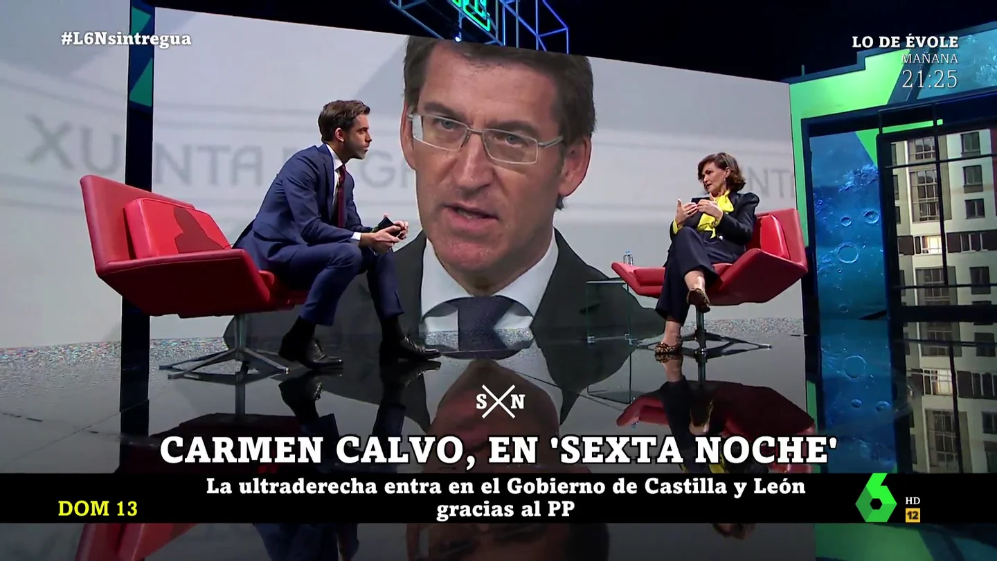 Carmen Calvo en laSexta Noche Carmen Calvo en laSexta Noche