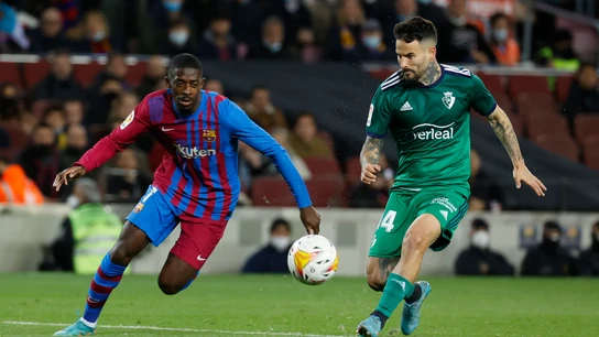 Dembélé, ante Osasuna Dembélé, ante Osasuna