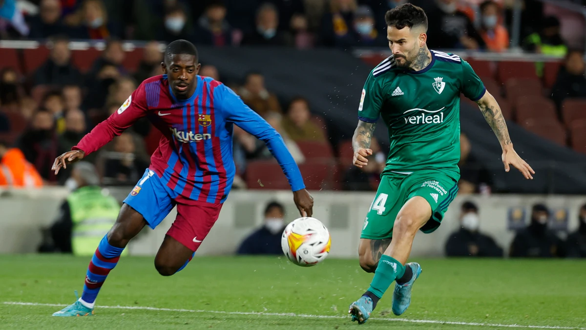 Dembélé, ante Osasuna