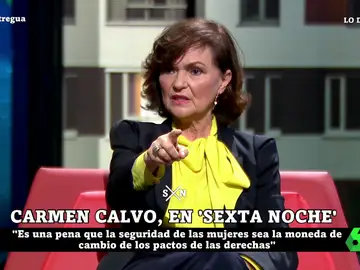 Carmen Calvo en laSexta Noche