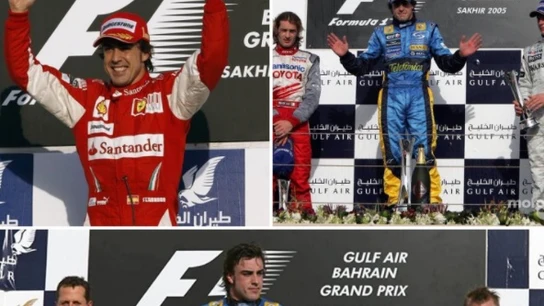 Fernando Alonso en Baréin Fernando Alonso en Baréin