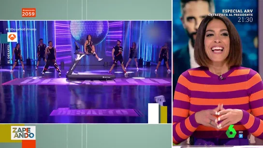 Lorena Castell desvela lo que hay detrás de su prueba en 'El Desafío': "Me hice mucho daño, me escupió la máquina" Lorena Castell desvela lo que hay detrás de su prueba en 'El Desafío': "Me hice mucho daño, me escupió la máquina"