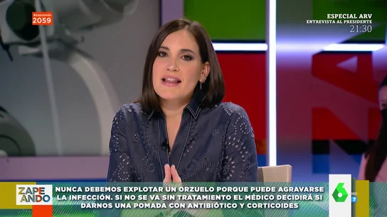 Por qué no debes explotar un orzuelo: Boticaria García desmonta los mitos y los pasos a seguir si te sale uno Por qué no debes explotar un orzuelo: Boticaria García desmonta los mitos y los pasos a seguir si te sale uno