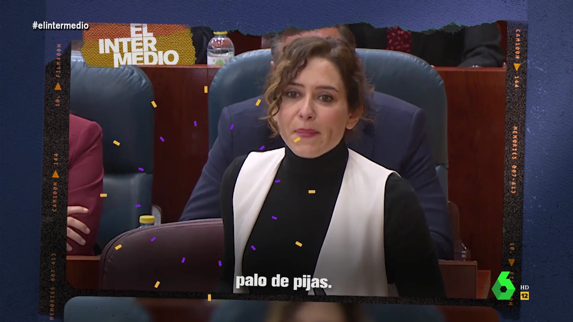 "Palo de pijas, yo sí soy una mujer libre": el hitazo de Isabel Díaz Ayuso en El Intermedio contra el "feminismo del 8M"