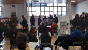 Oficina de Extranjería de Zaragoza donde son atendidos los refugiados
