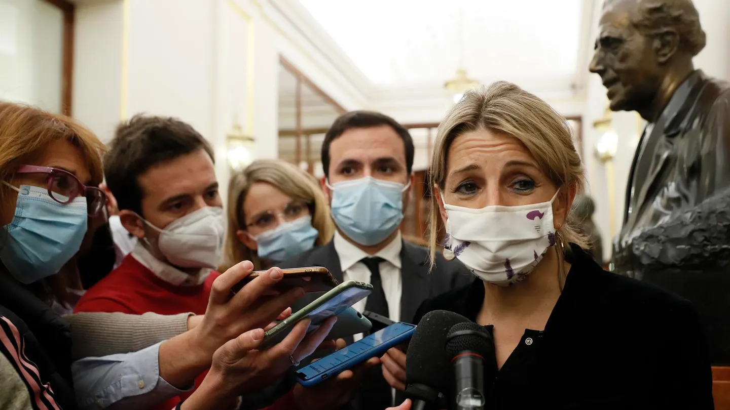 La vicepresidenta segunda del Gobierno y ministra de Trabajo, Yolanda Díaz. La vicepresidenta segunda del Gobierno y ministra de Trabajo, Yolanda Díaz.