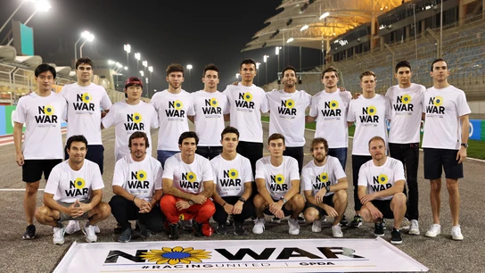 Los pilotos de Fórmula 1, contra la invasión de Rusia a Ucrania Los pilotos de Fórmula 1, contra la invasión de Rusia a Ucrania