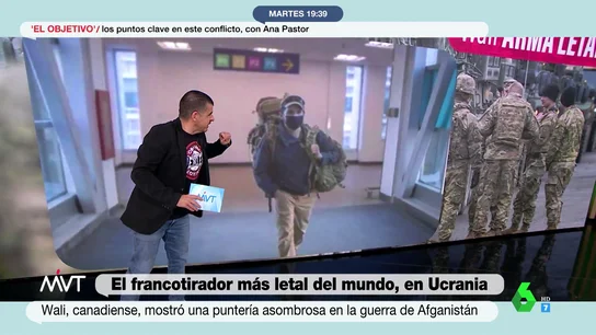 Wali, el letal francotirador canadiense que ahora lucha en Ucrania Wali, el letal francotirador canadiense que ahora lucha en Ucrania