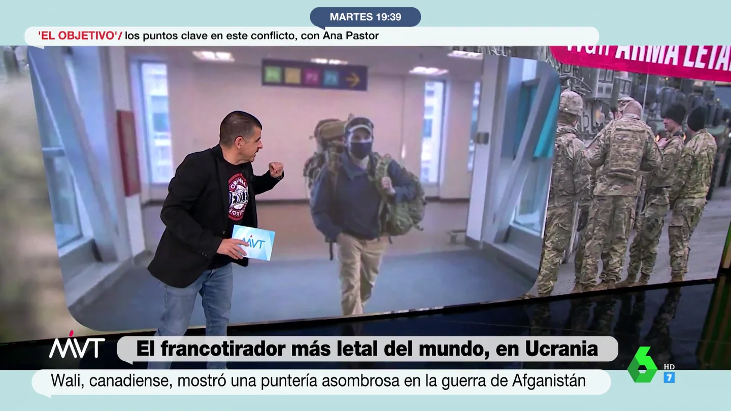 Wali, el letal francotirador canadiense que ahora lucha en Ucrania Wali, el letal francotirador canadiense que ahora lucha en Ucrania