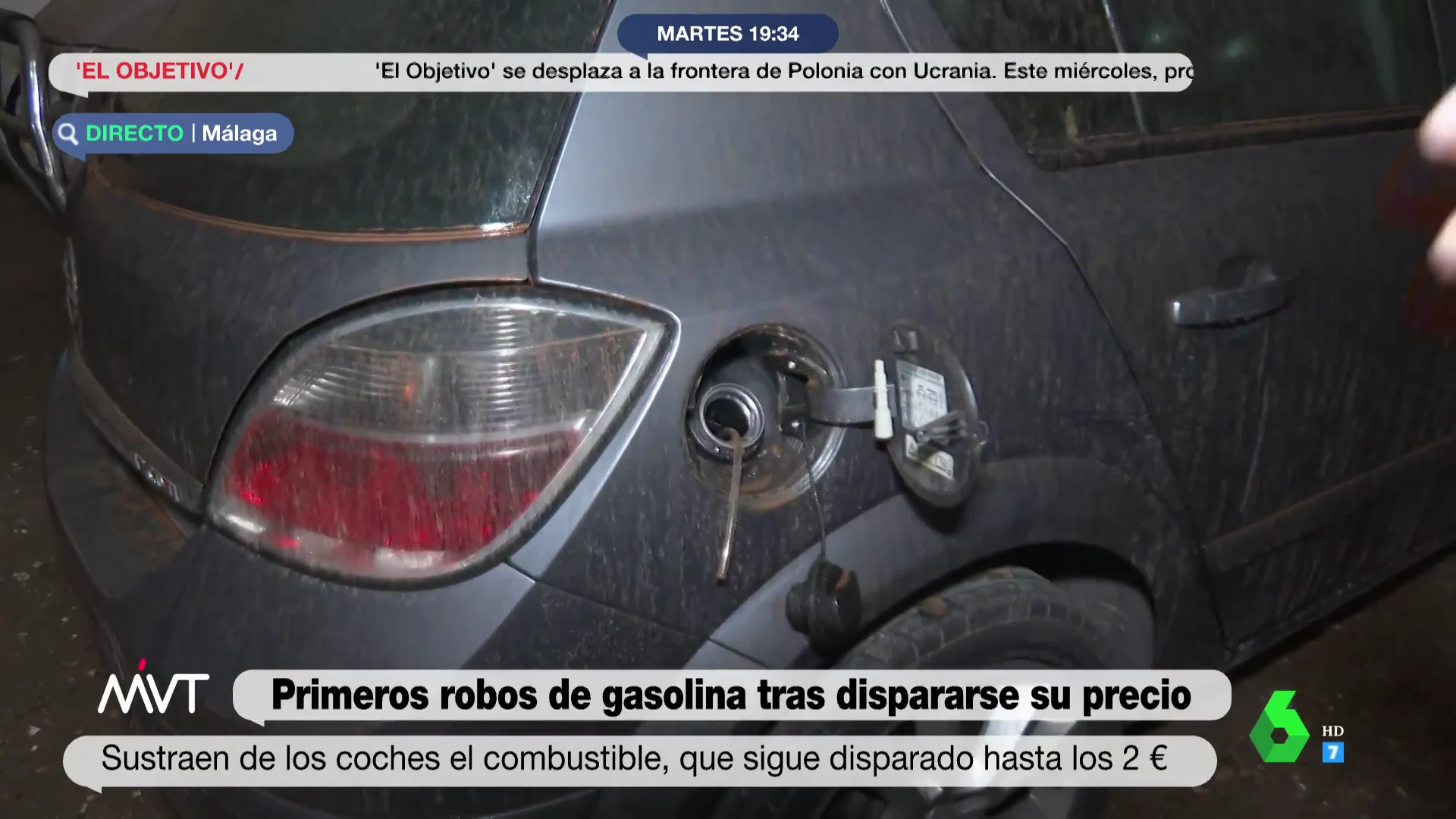 Robos de gasolina