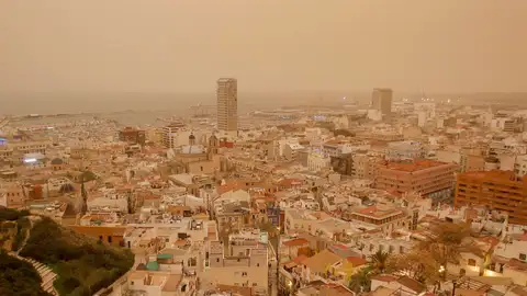 Calima en Alicante Calima en Alicante