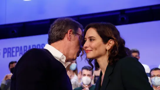 Alberto Núñez Feijóo e Isabel Díaz Ayuso Alberto Núñez Feijóo e Isabel Díaz Ayuso